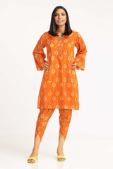 2 Piece Digital Printed Cambric Kurti With Trouser IPS-23-113