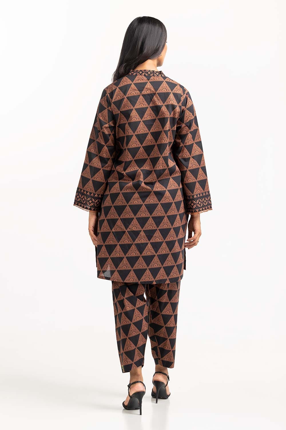 2 Piece Printed Cambric Shirt With Trouser IPS-23-115