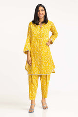 2 Piece Printed Cambric Shirt With Shalwar IPS-23-119
