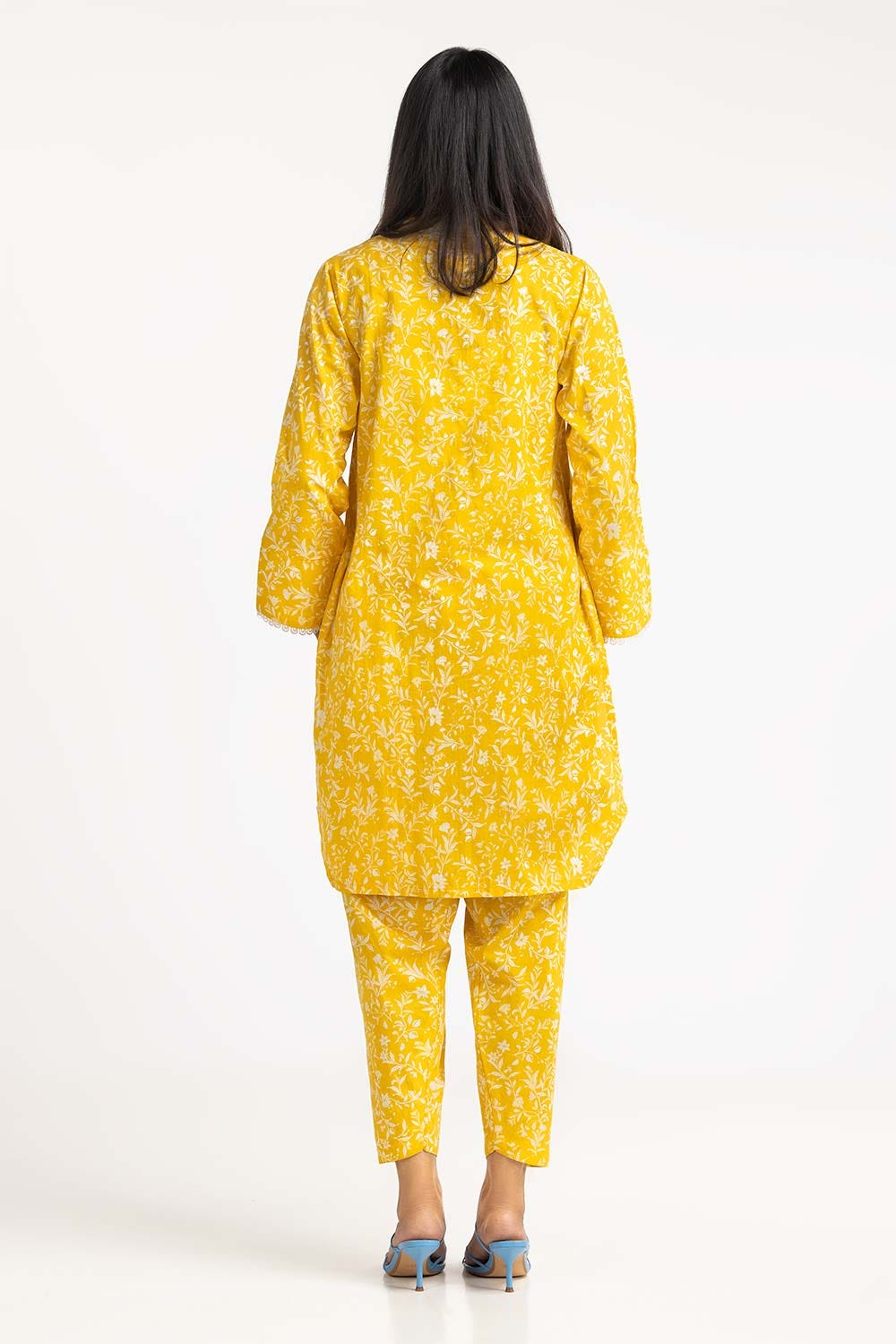 2 Piece Printed Cambric Shirt With Shalwar IPS-23-119