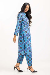2 Piece Digital Printed Cambric Shirt With Trouser IPS-23-122