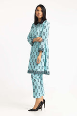 2 Piece Printed Cambric Shirt With Trouser IPS-23-123