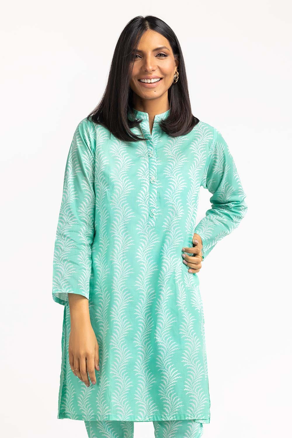 2 Piece Printed Cambric Shirt With Trouser IPS-23-125