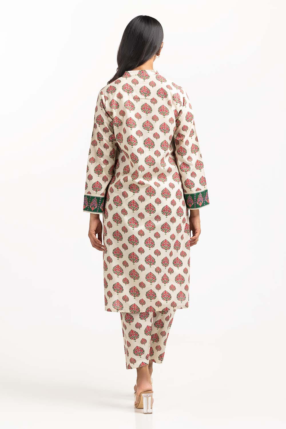 2 Piece Printed Cambric Shirt With Shalwar IPS-23-128