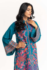 2 Piece Cambric Screen Print Shirt With Trouser IPS-23-12