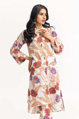 2 Piece Cambric Screen Printed Shirt with Trouser IPS-23-14