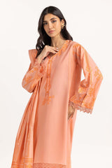 Dyed Cambric Screen Printed Suit IPS-23-153