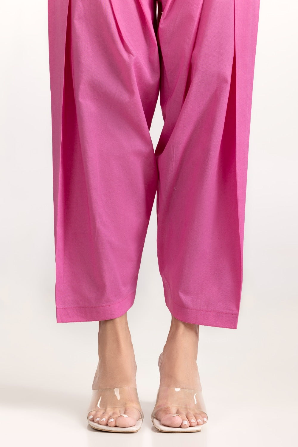 2 Piece Dyed Cambric Shirt Shalwar - BLUSH IPS-23-158