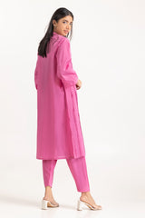 2 Piece Dyed Cambric Shirt Shalwar - BLUSH IPS-23-158