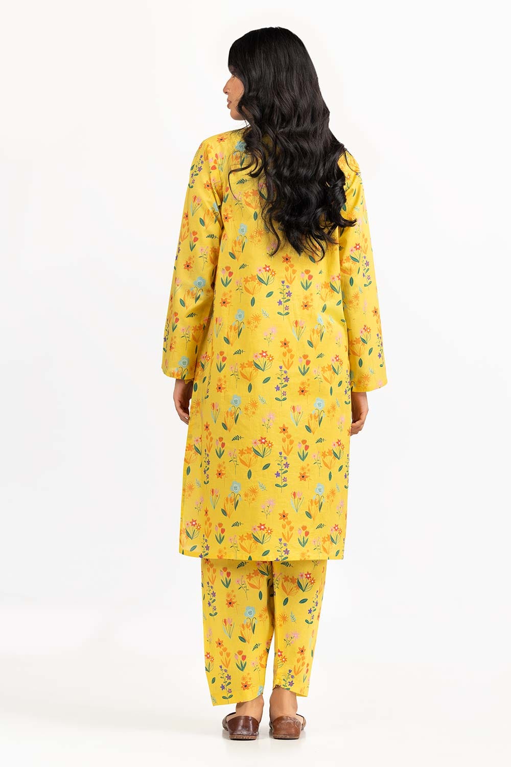 2 Piece Printed Cambric Shirt with Shalwar IPS-23-161