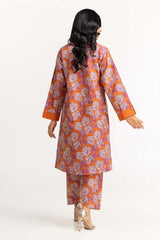 2 Piece Cambric Screen Print Shirt With Trouser IPS-23-19