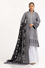 2 Piece Screen Printed Shirt With Dupatta IPS-23-213