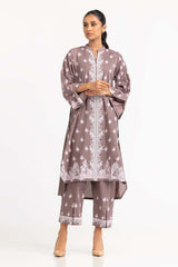 2 Piece Cambric Screen Printed Shirt With Trouser IPS-23-217