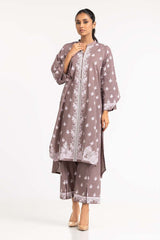 2 Piece Cambric Screen Printed Shirt With Trouser IPS-23-217