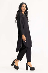 2 Piece Dyed Cotton Embelsihed Kurti With Trouser IPS-23-21
