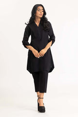 2 Piece Dyed Cotton Kurti With Shalwar IPS-23-22
