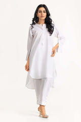 2 Piece Dyed Cotton Kurti With Trouser IPS-23-23