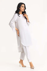 2 Piece Dyed Cotton Kurti With Trouser IPS-23-23