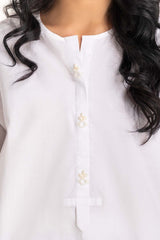 2 Piece Dyed Cotton Kurti With Trouser IPS-23-23