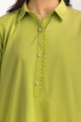 2 Piece Cambric Embellished Shirt with Trouser IPS-23-26