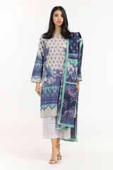 2 Piece Digital Printed Cambric Shirt With Dupatta IPS-23-38