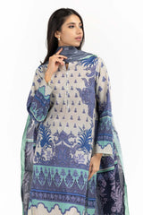 2 Piece Digital Printed Cambric Shirt With Dupatta IPS-23-38