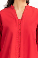 2 Piece Cambric Embellished Shirt with Trouser IPS-23-33