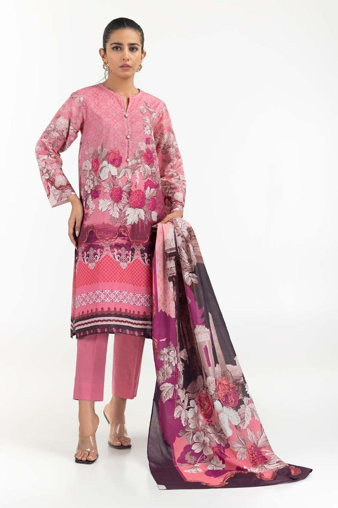 Digital Printed Cambric Suit IPS-23-37