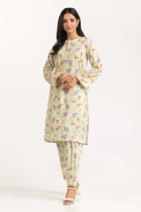 2 Piece Printed Cambric Shirt With Shalwar IPS-23-42