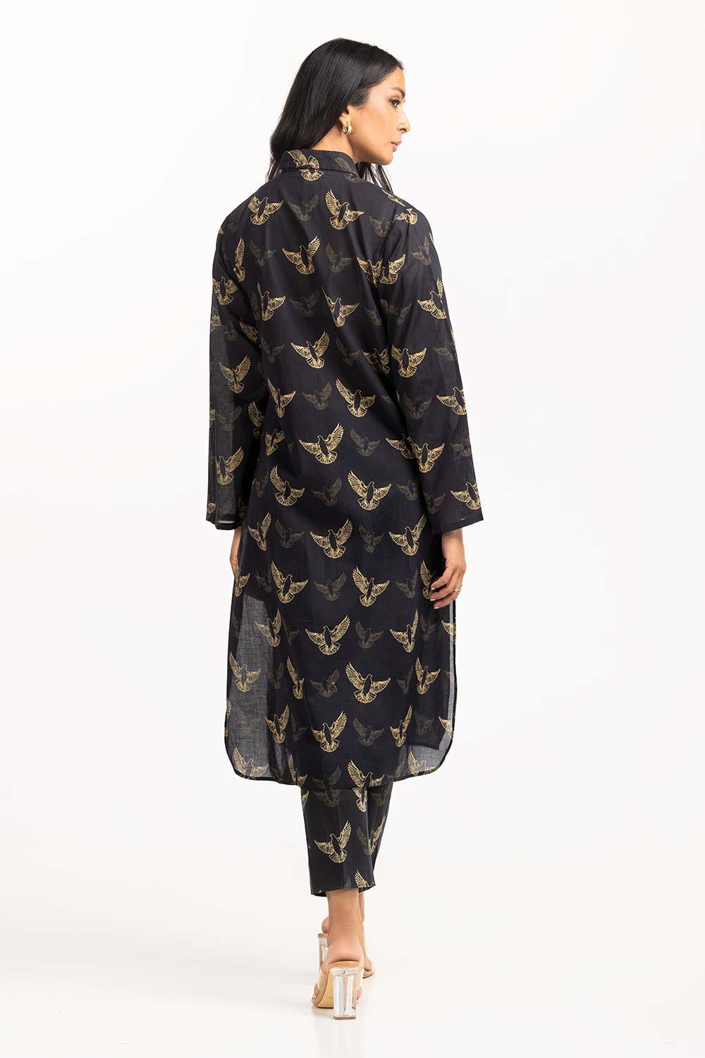 2 Piece Printed Cambric Shirt With Trouser IPS-23-44