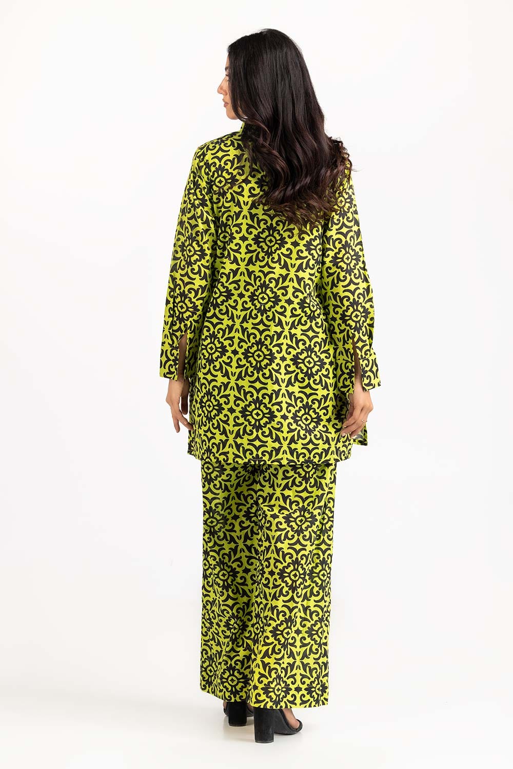 2 Piece Printed Cambric Shirt With Trouser IPS-23-45