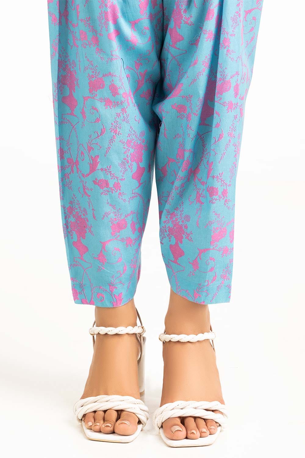 2 Piece Digital Printed Cambric Shirt With Shalwar IPS-23-51