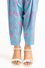 2 Piece Digital Printed Cambric Shirt With Shalwar IPS-23-51
