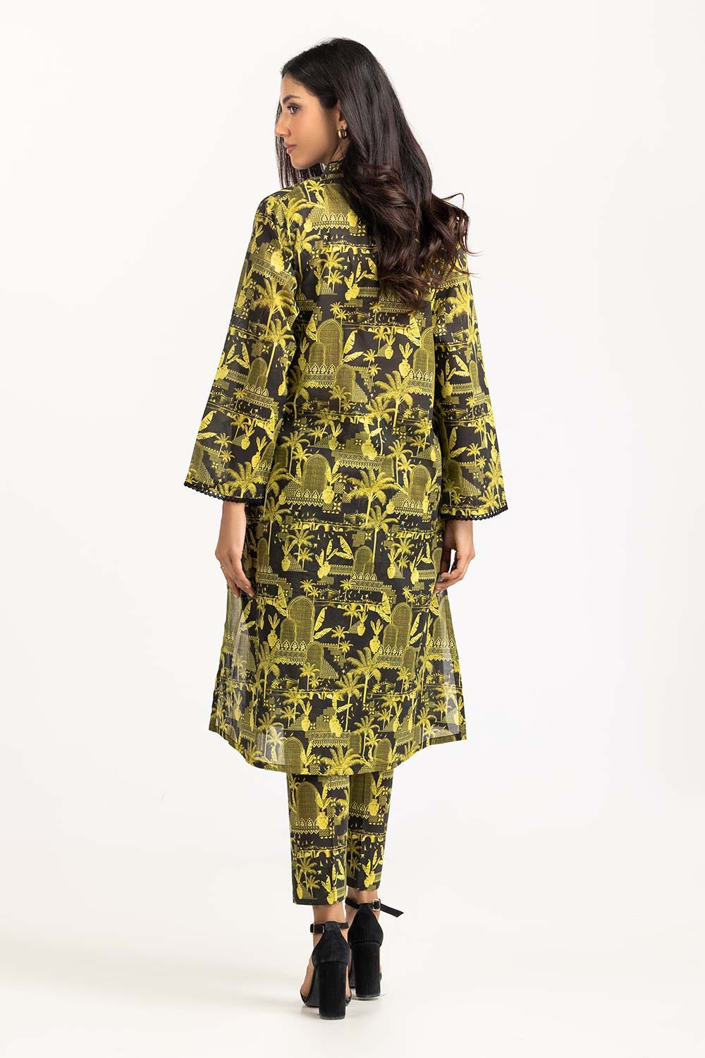 2 Piece Printed Cambric Shirt With Trouser IPS-23-55