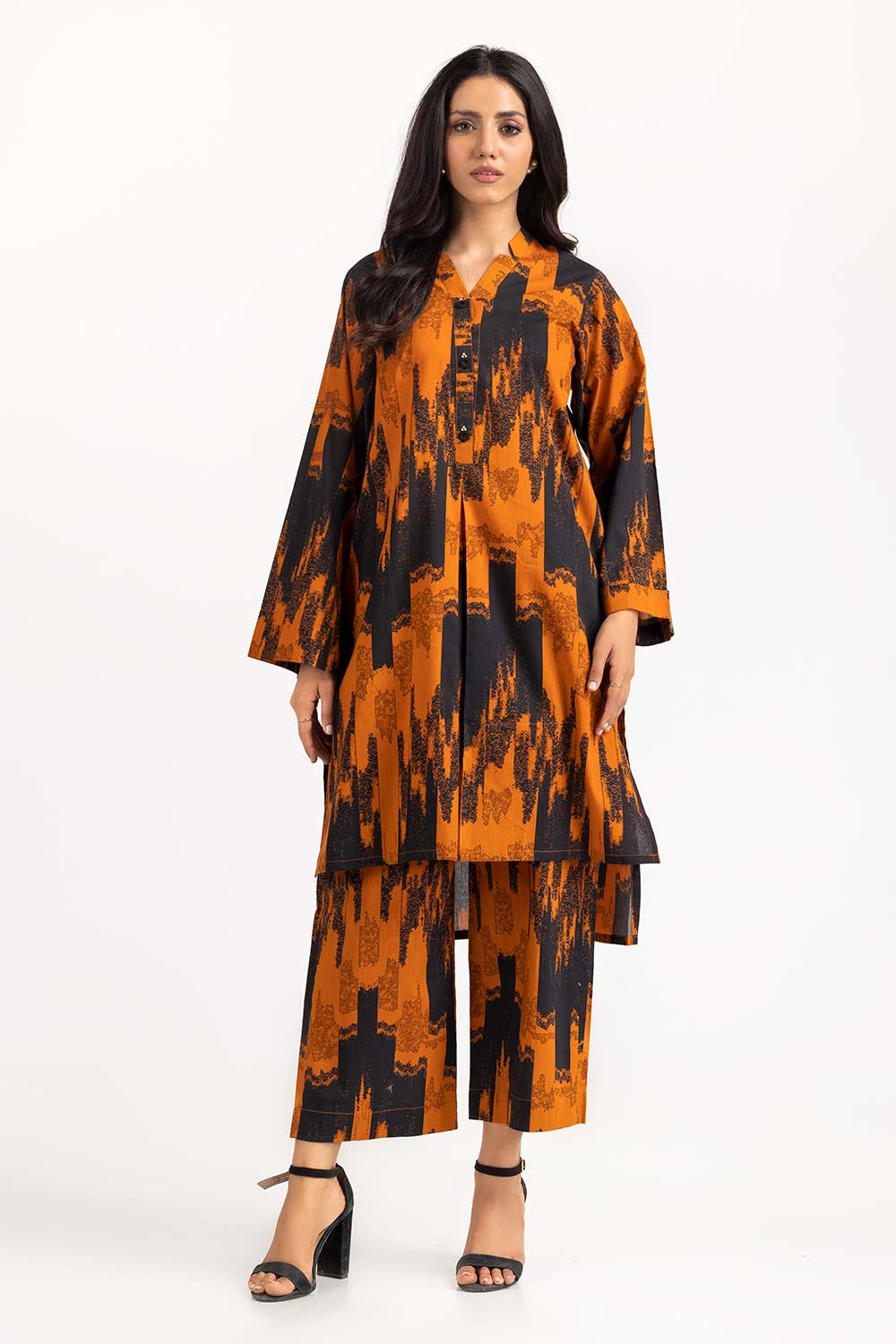 2 Piece Digital Printed Cambric Shirt With Trouser IPS-23-57