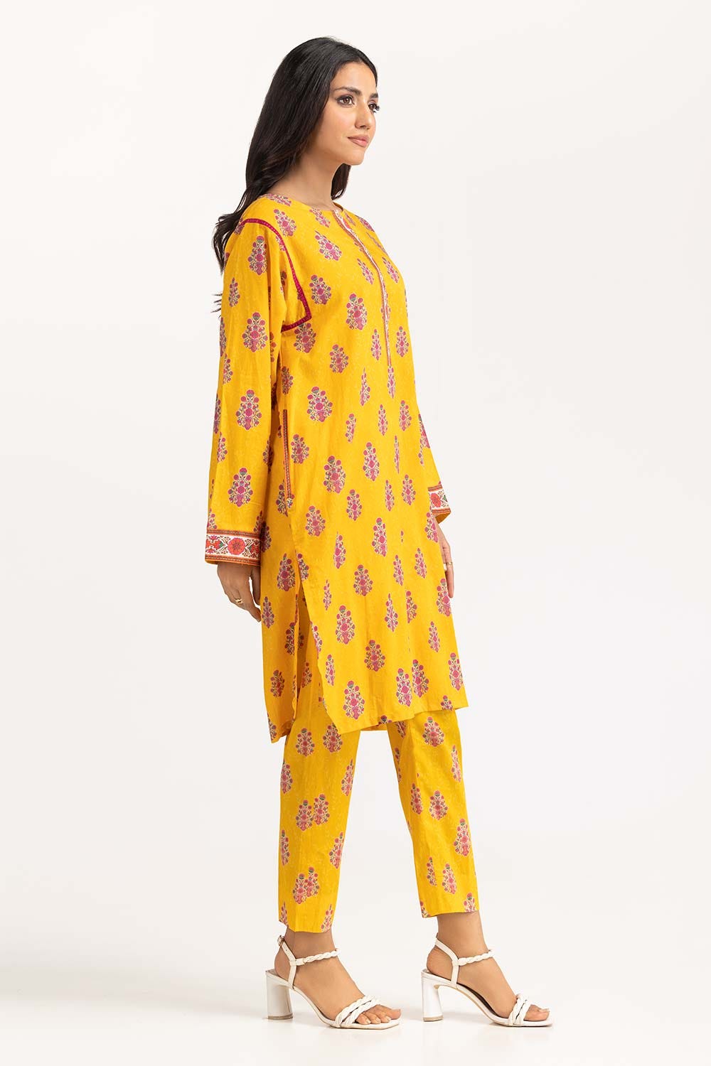 2 Piece Printed Cambric Shirt With Trouser IPS-23-60