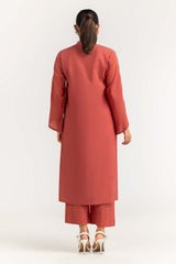 2 Piece Cambric Embellished Shirt With Trouser IPS-23-64
