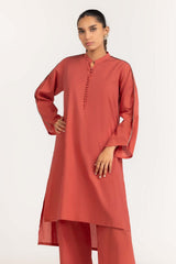 2 Piece Cambric Embellished Shirt With Trouser IPS-23-64