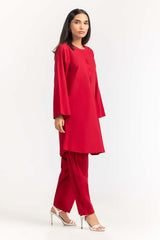 2 Piece Cambric Embellished Shirt With Trouser IPS-23-65