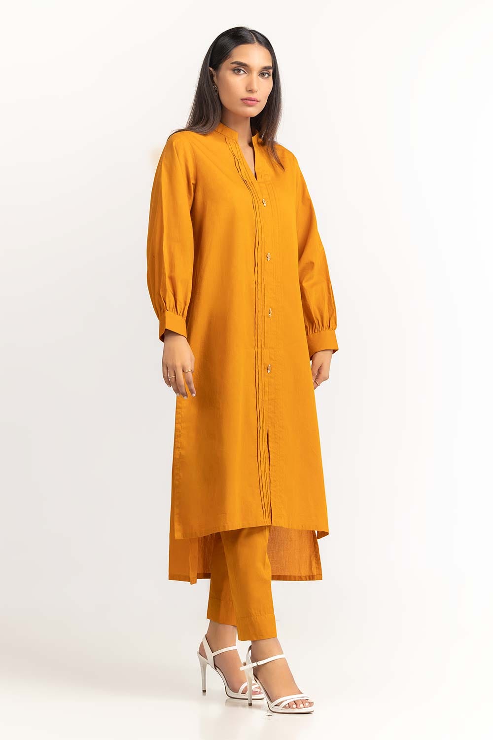 2 Piece Cambric Embellished Shirt with Trouser IPS-23-68
