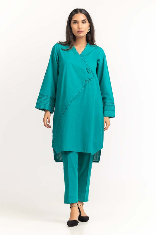 2 Piece Cambric Embelished Shirt With Trouser IPS-23-70