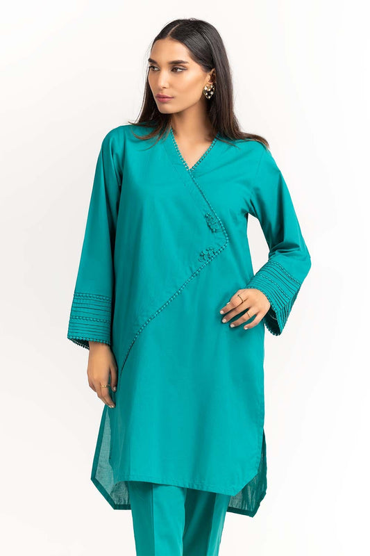 2 Piece Cambric Embelished Shirt With Trouser IPS-23-70