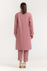 2 Piece Dyed Cambric Embelished Kurti With Trouser IPS-23-71