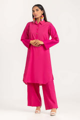 2 Piece Cambric Embellished Shirt With Trouser IPS-23-77