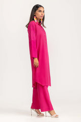 2 Piece Cambric Embellished Shirt With Trouser IPS-23-77