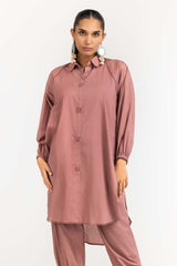 Dyed Cambric Embelished Shirt With Trouser IPS-23-78