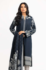 2 Piece Screen Printed Embellished Shirt With Dupatta IPS-23-85