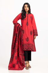 2 Piece  Embellished Shirt With Dupatta IPS-23-86