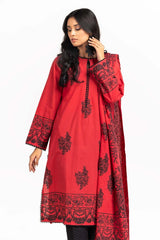 2 Piece  Embellished Shirt With Dupatta IPS-23-86