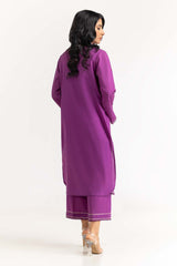 2 Piece Cambric Embroidered Shirt With Trouser IPS-23-90
